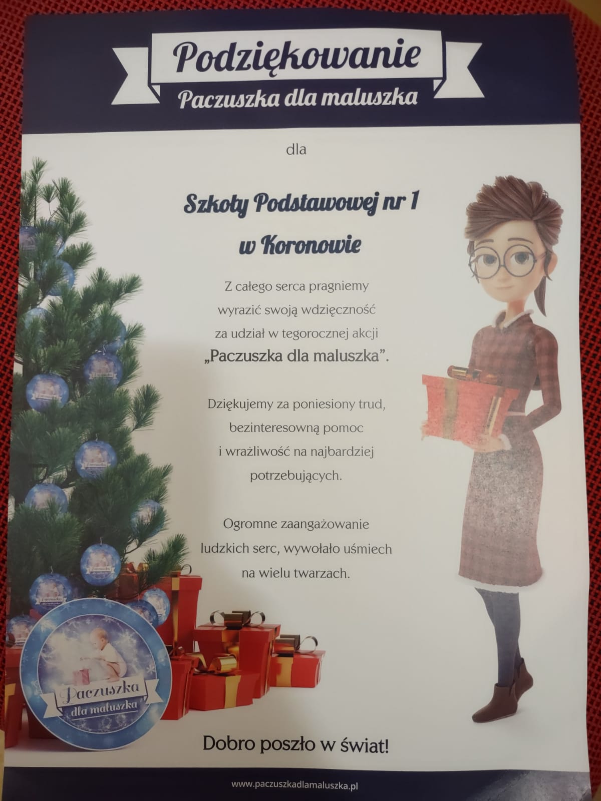 Paczuszka dla maluszka