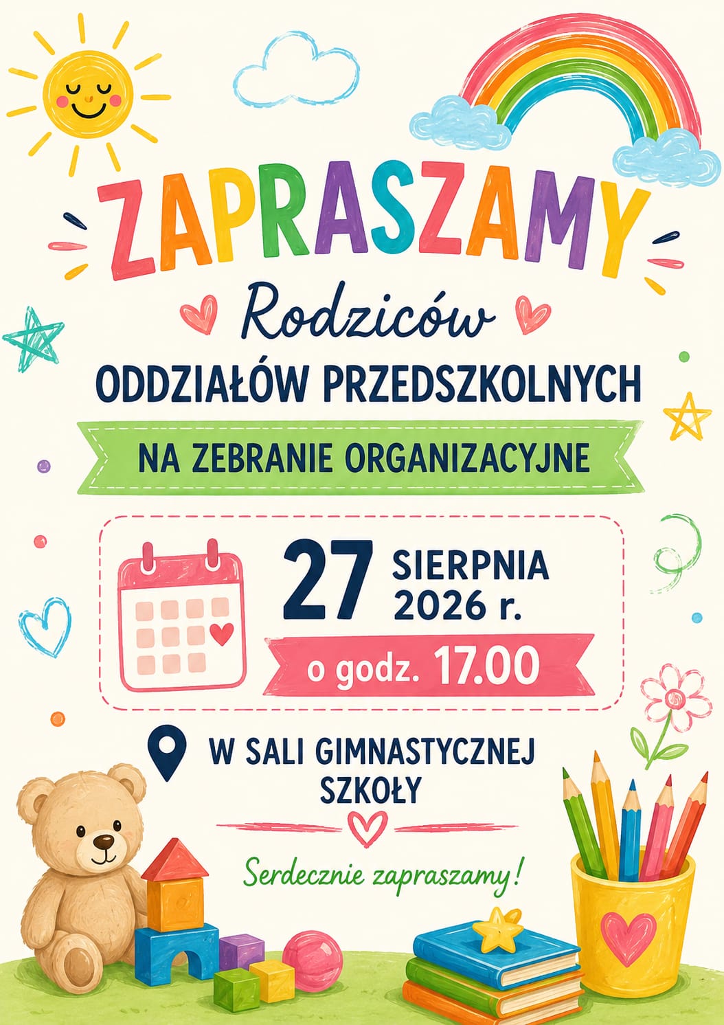 Zebranie zerówek z rodzicami